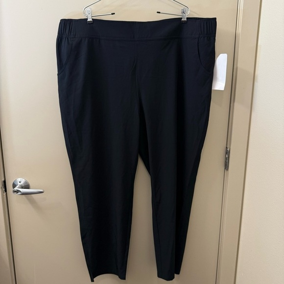 NWOT Eddie Bauer Women's Departure Ankle Pants travel athletic plus size XXL - Picture 2 of 10